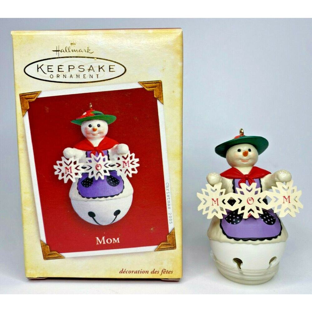 2005 Hallmark Mom Snowman Ornament U65 4665